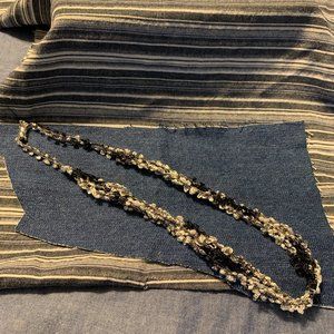 Fabric Knitted Necklace